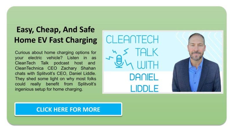 Dan Liddle discusses inexpensive electric vehicle charging at home